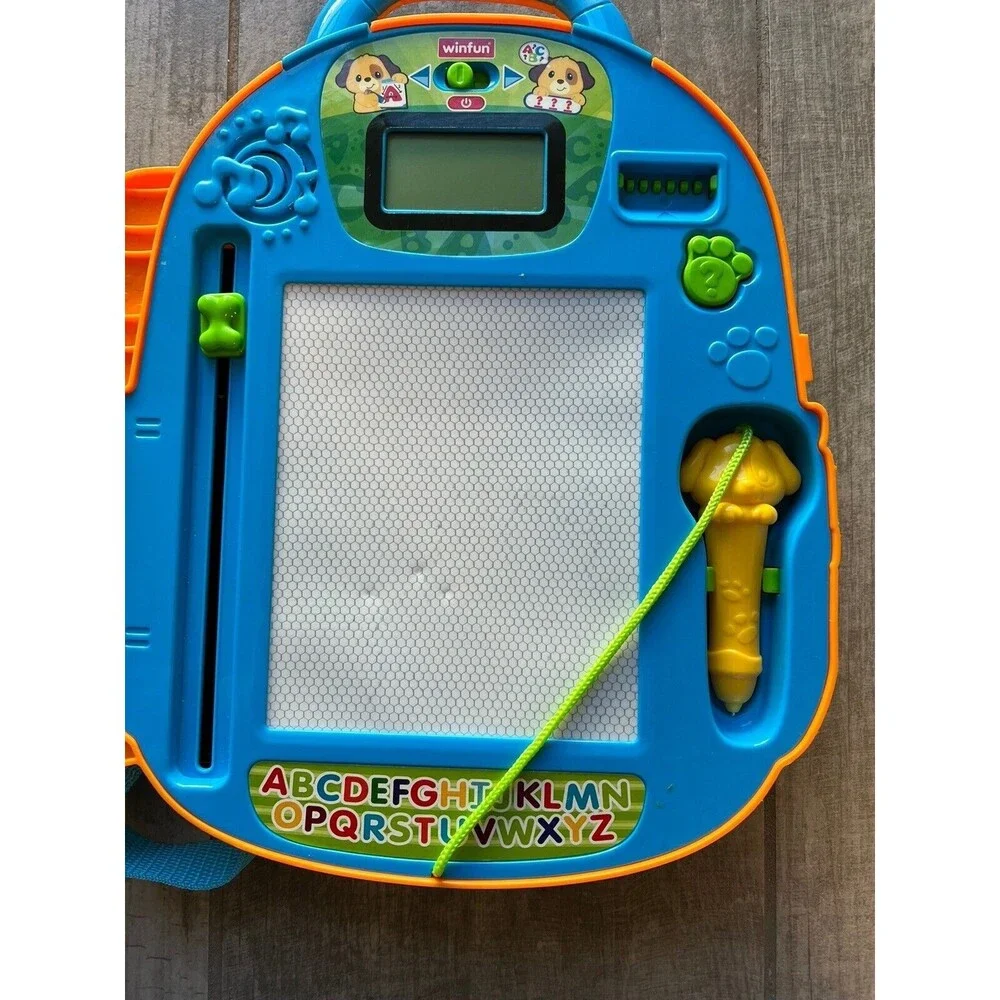 Winfun Lil Learner Alphabet Backpack Learning Fun Travel Toy Age 3+ Toddler Play